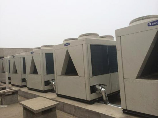 廊坊某學(xué)?？諝庠礋岜冒惭b